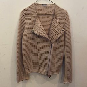 MRZ silk mesh biker jacket.